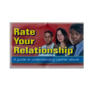 Patient Education: Rate Your Relationship: A Guide to Understanding Partner Abuse (Pocket Minder), 25/bundle