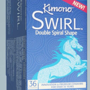 Kimono Swirl Spiral Condoms