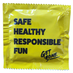 Yellow Safe Healthy Responsible Fun