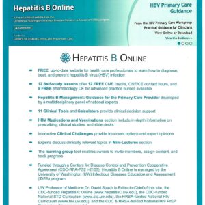 Hepatitis B Online Sheet