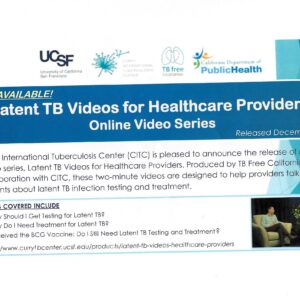 Latent TB Videos for Healthcare Providers: Online Video Series Resources